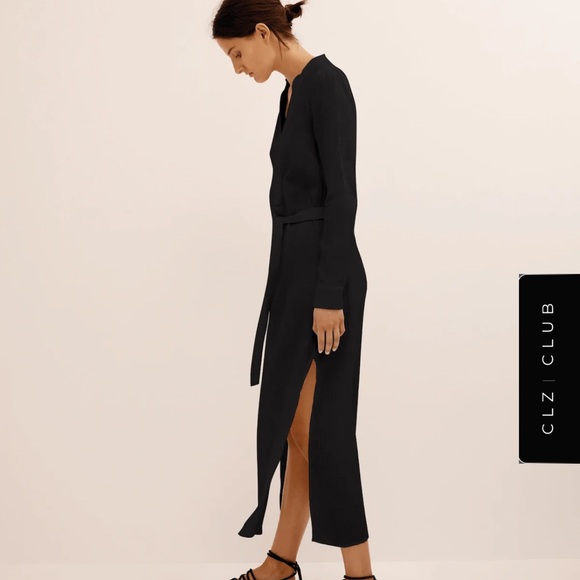 Bird & Knoll Frieda Crinkle Cotton Shirt Dress - Picture 12 of 12